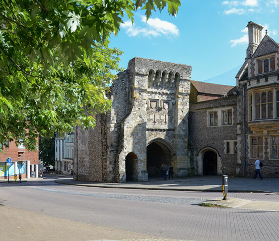 Westgate Museum from the outside on a sunnny day